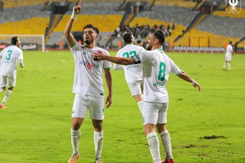 رفض الاحتفال.. صلاح محسن يفتتح أهداف مباراة الأهلي والمصري في الدوري (فيديو)